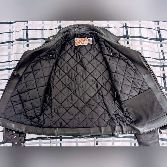 SCHOTT LEATHER PERFECTO - 613S - SIZE 40 (MEDIUM) - Picture 2 of 8